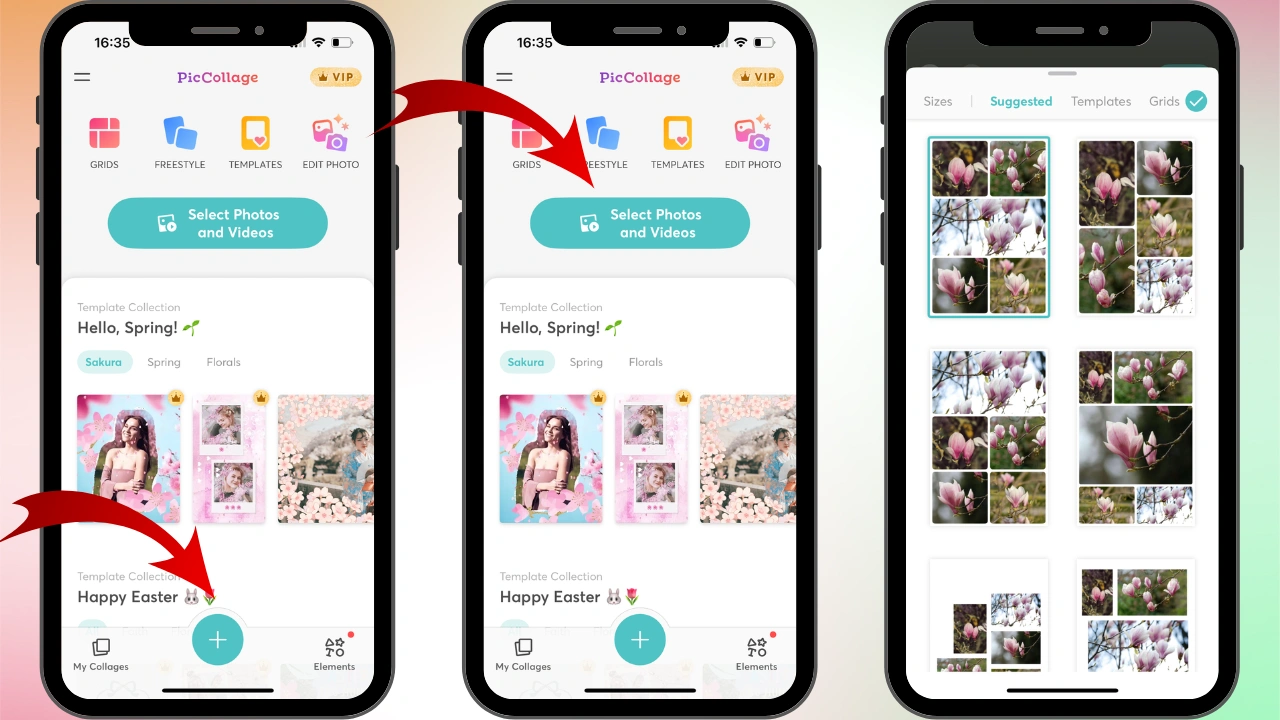 how to make a photo collage on iPhone