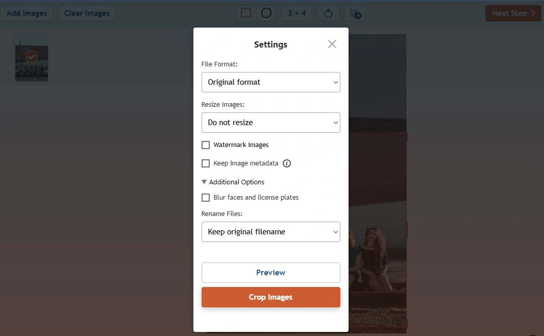 How to Crop Someone Out of a Photo Online