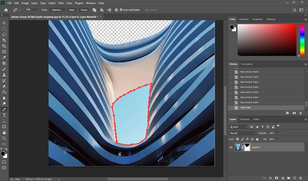 How to Cut Out An Image in Photoshop Using Pen Tool