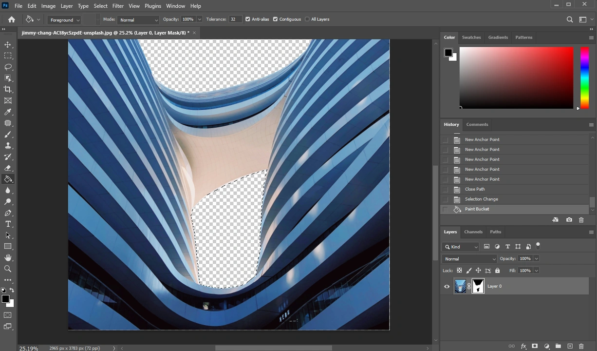 How to Cut Out An Image in Photoshop Using Pen Tool