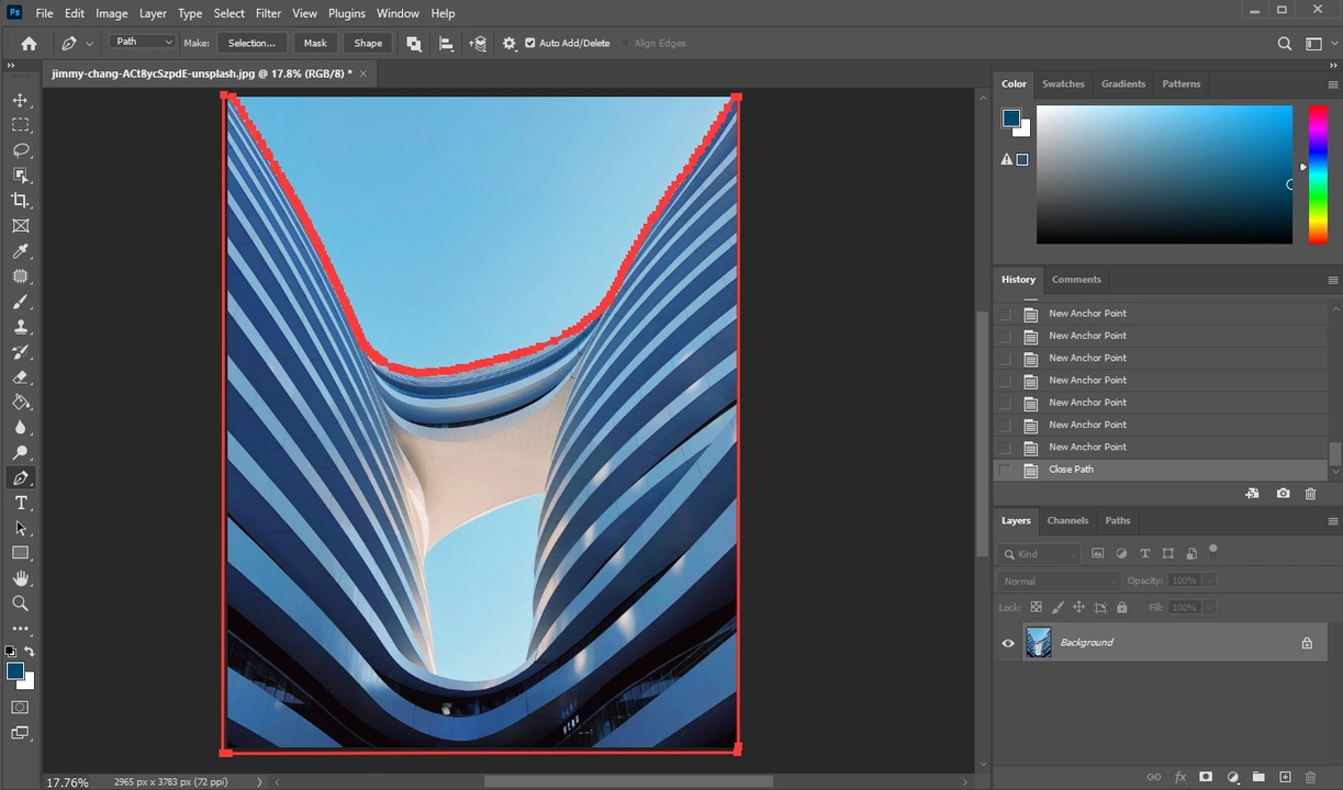 How to Cut Out An Image in Photoshop Using Pen Tool