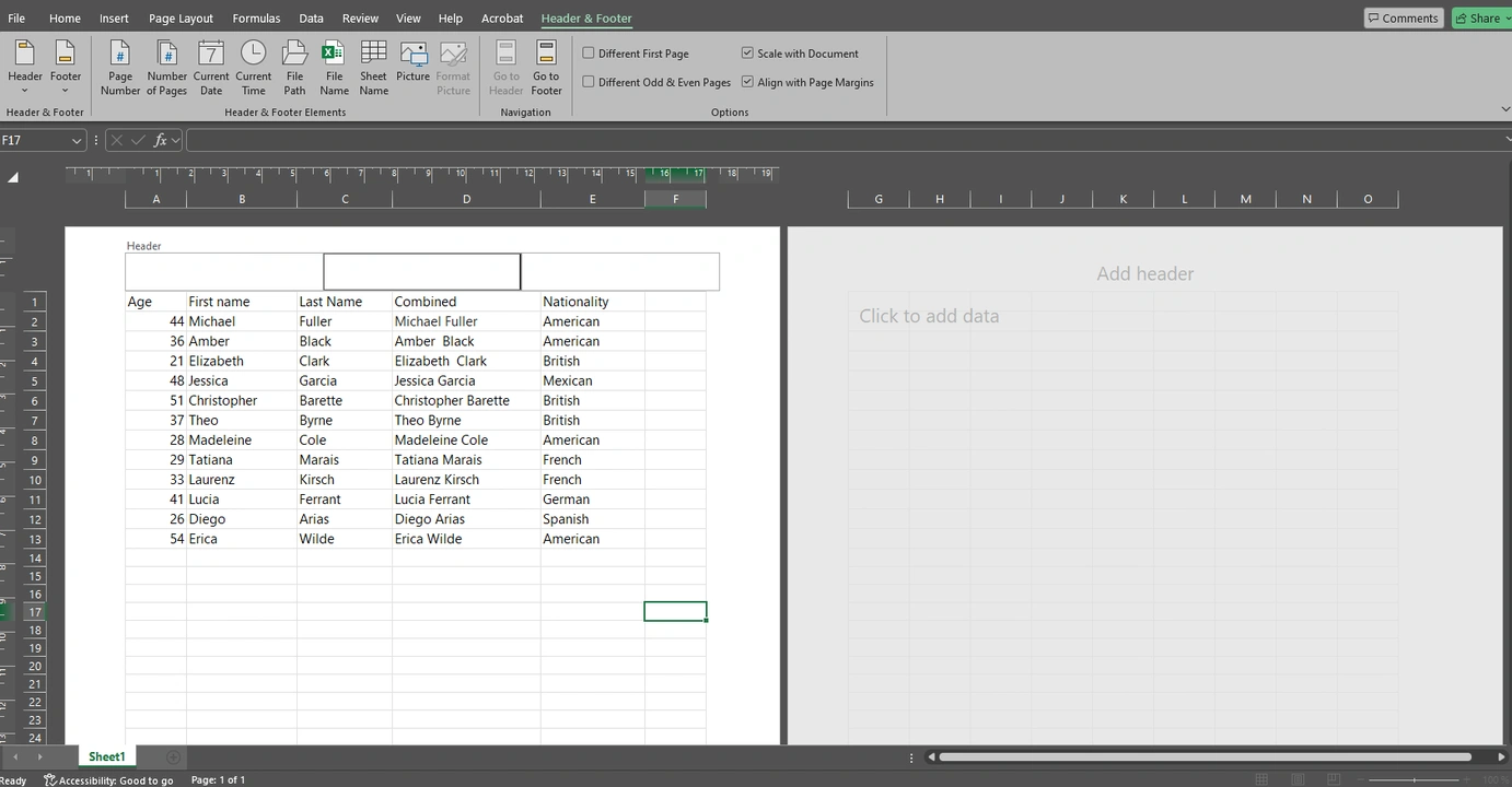 How to Add a Watermark in Excel