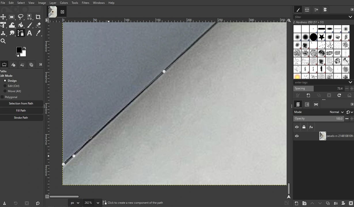 how to make background transparent in gimp