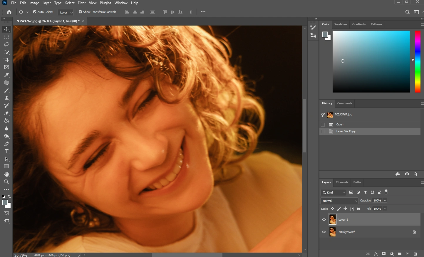 how to remove motion blur in Photoshop