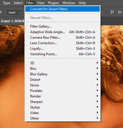 how to remove motion blur in Photoshop