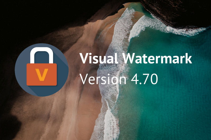 Verbeterde watermerkbewerker in Visual Watermark 4.70 