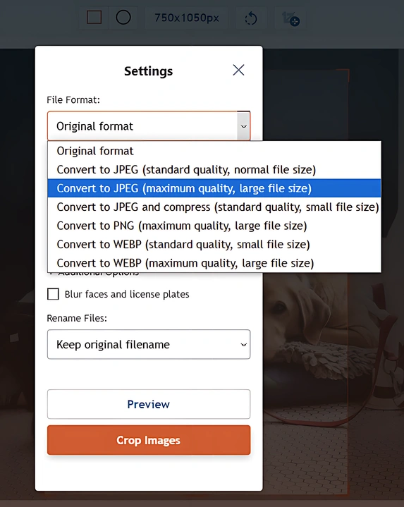 How to Crop a Photo for Wallet Size