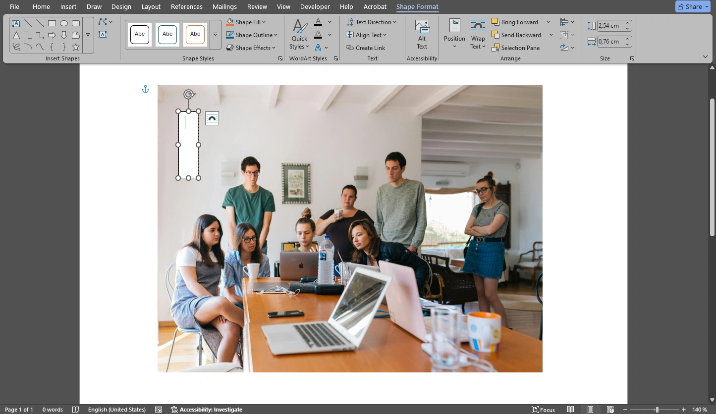 how to add alt text to a picture in word